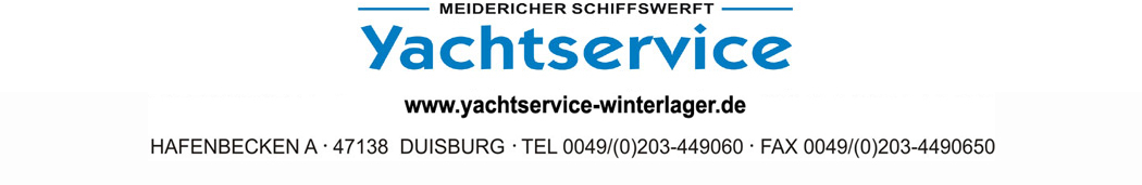 Yachtservice Meidericher Schiffswerft MSW Duisburg